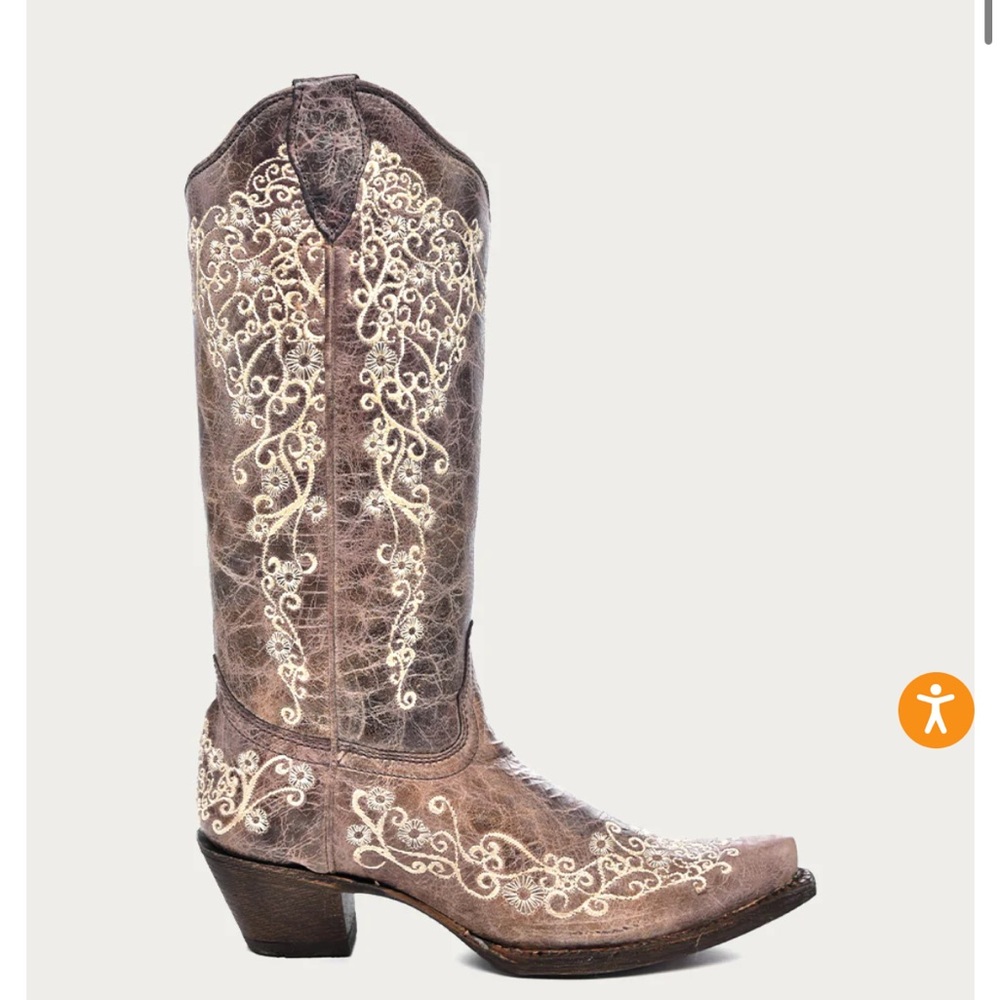 Corral Vintage Embroidered Western Boots, Women’s 6.5